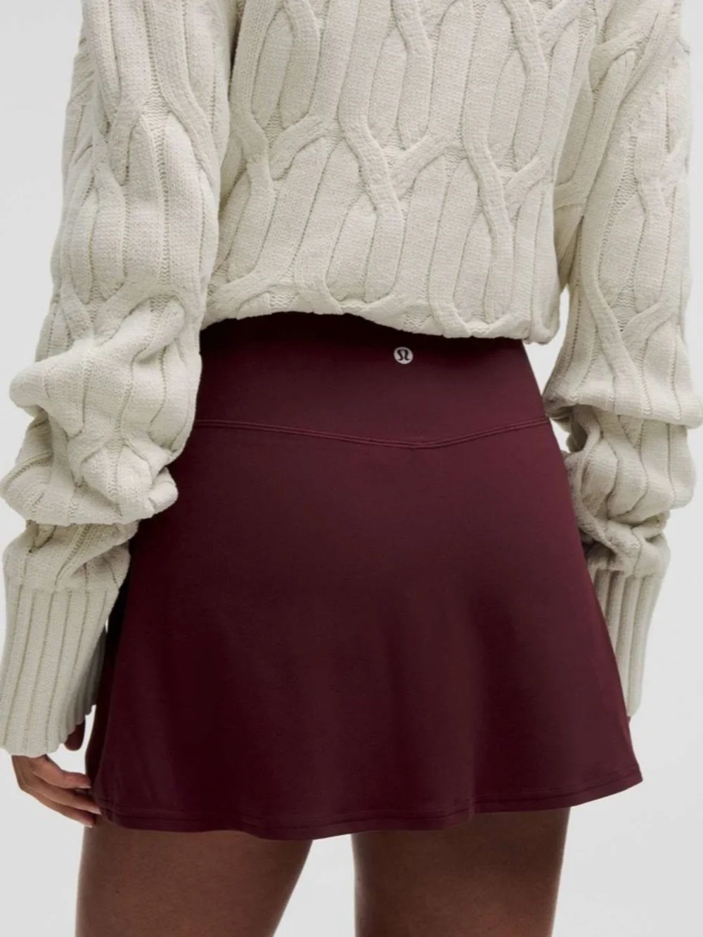 Lululemon Align High-Rise Skirt Garnet Women’s Size 4 Breathable Nulu Fabric